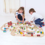 Vláčkodráha a autodráha Bigjigs Rail