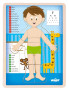 Puzzle Lidské tělo - Kluk CZ