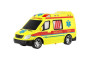 Auto RC ambulance plast 20 cm na dálkové ovládání