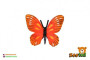 Motýl Monarcha jilmová (babočka) zooted plast 5,5 cm