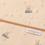 Nepromokavá zástěrka – bryndák Bear béžový BabyOno