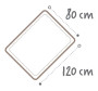 Mušelínová zavinovačka Design 120 x 80 cm BabyMatex