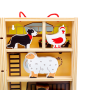 Krabička na hraní farma zvířat Bigjigs Toys