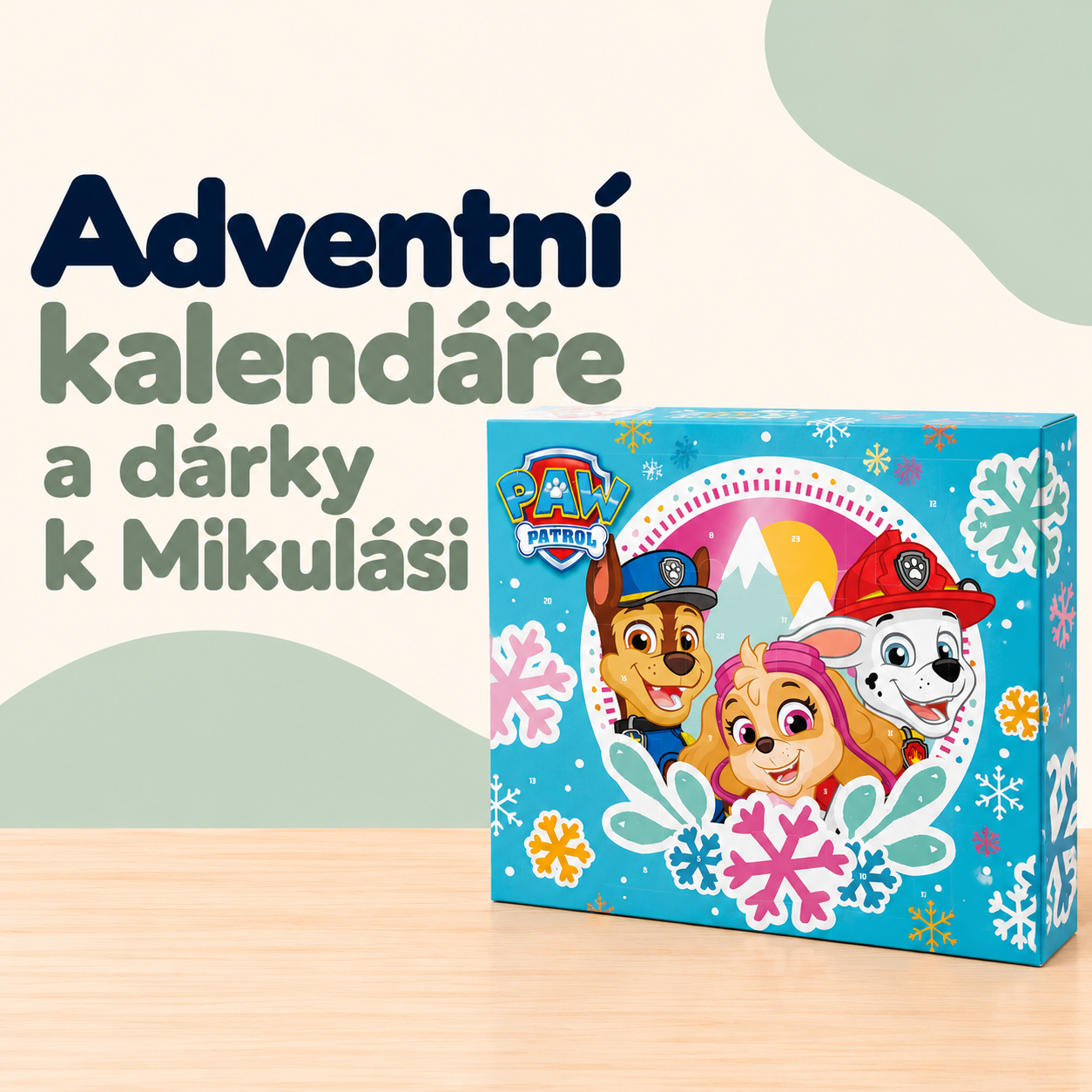 Adventní kalendáře a dárky k Mikuláši