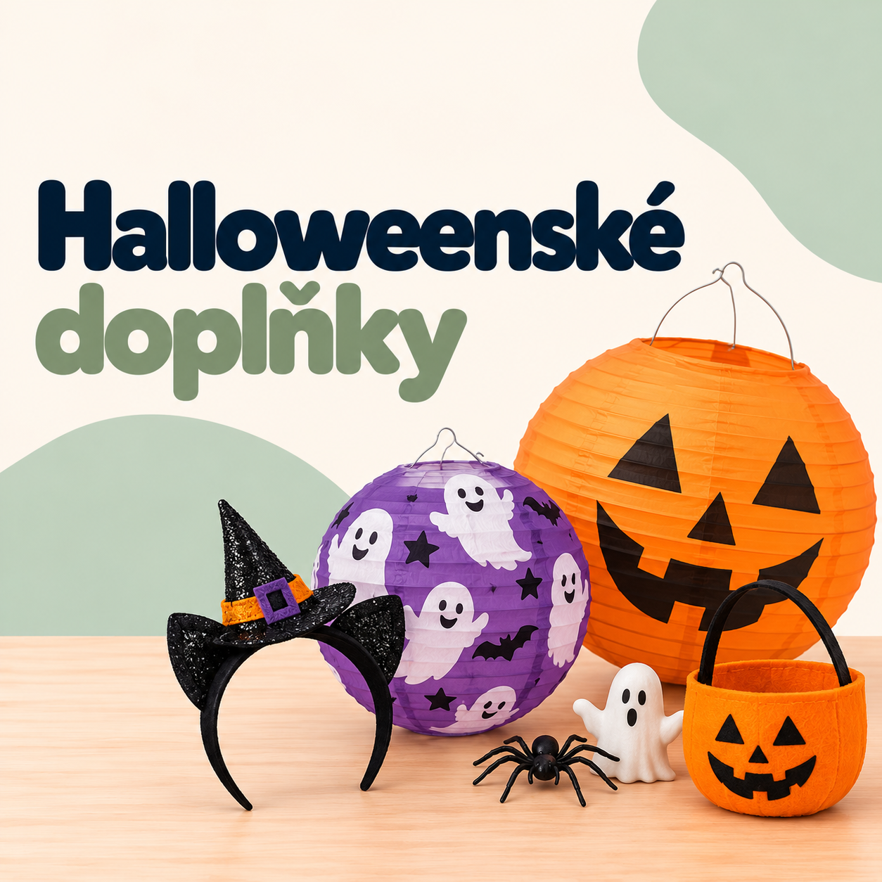 Halloweenské doplňky