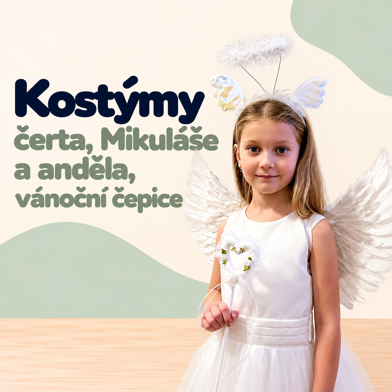 Kostýmy čerta, Mikuláše a anděla
