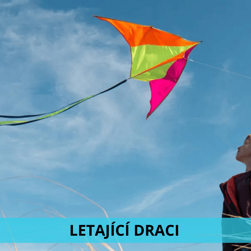 barevný létající drak pro děti NejBaby