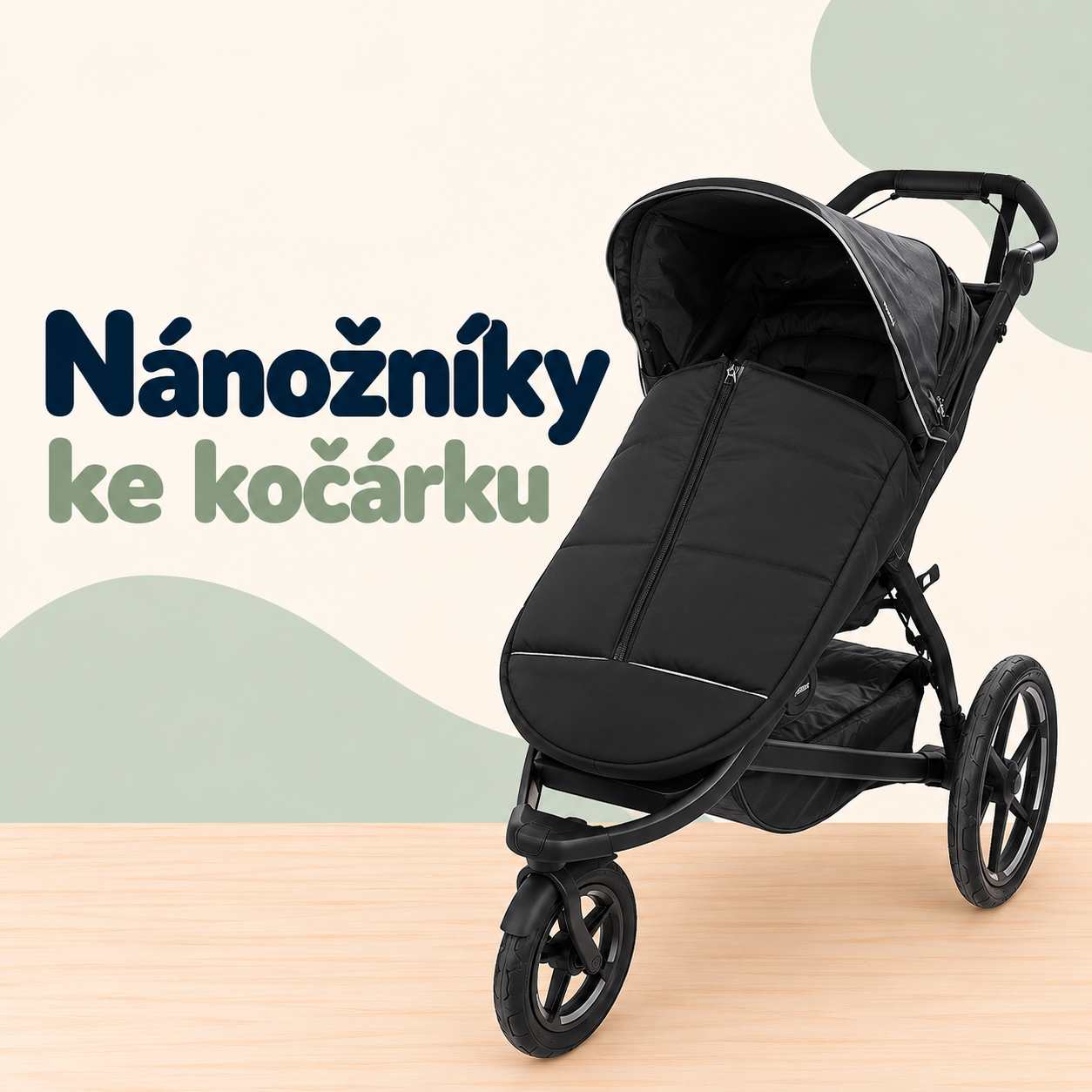Nánožníky ke kočárku