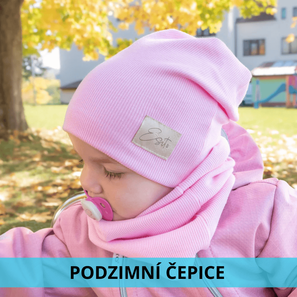 podzimní čepice pro děti NejBaby