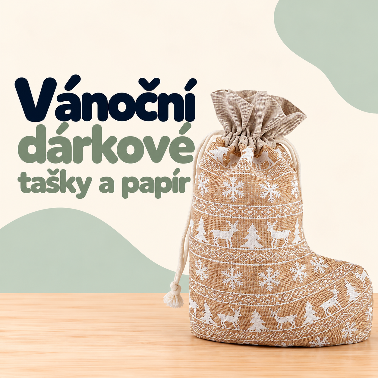 Vánoční dárkové tašky