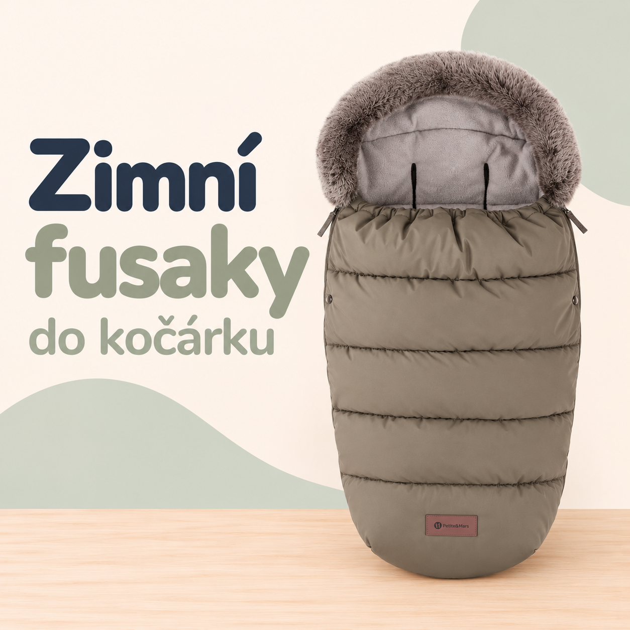 Zimní fusaky do kočárku