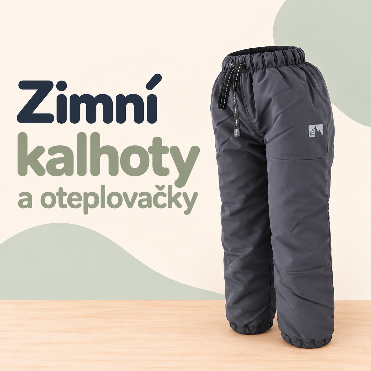 Zimní kalhoty a oteplovačky