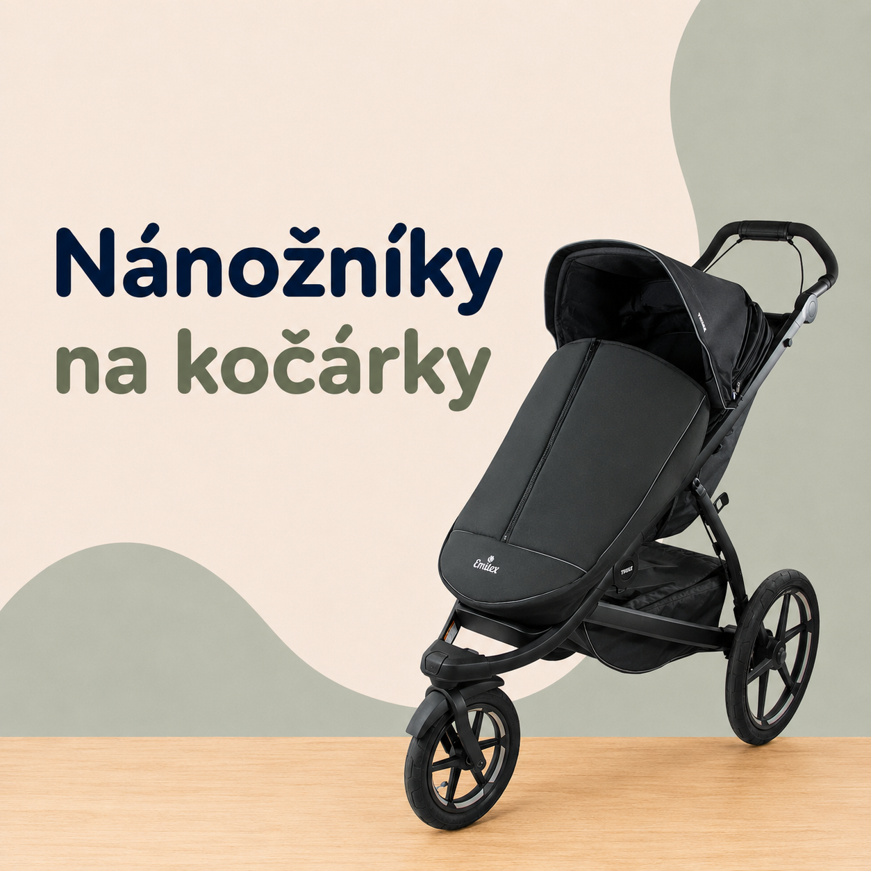 Nánožníky na kočárek