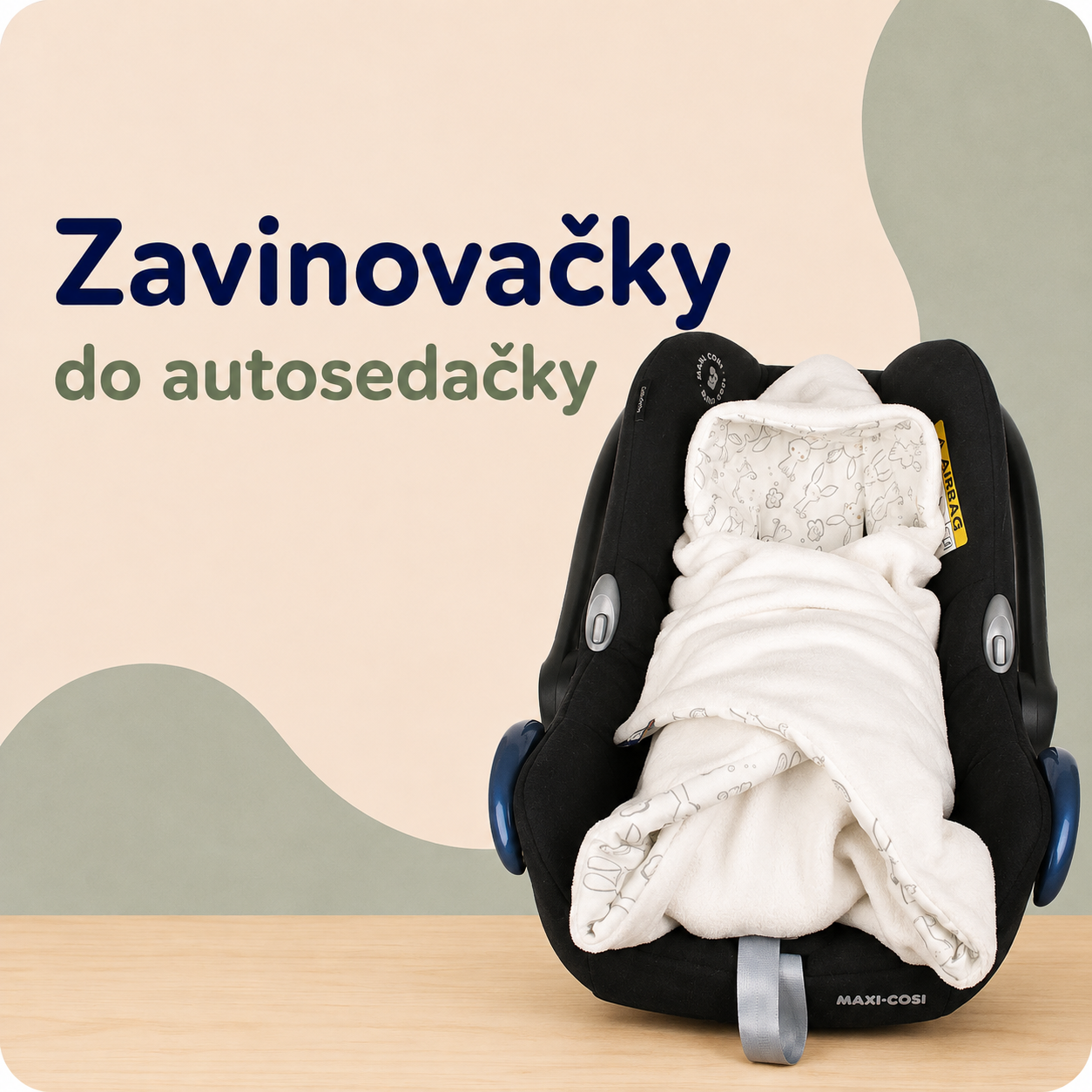 Zavinovačky do autosedačky
